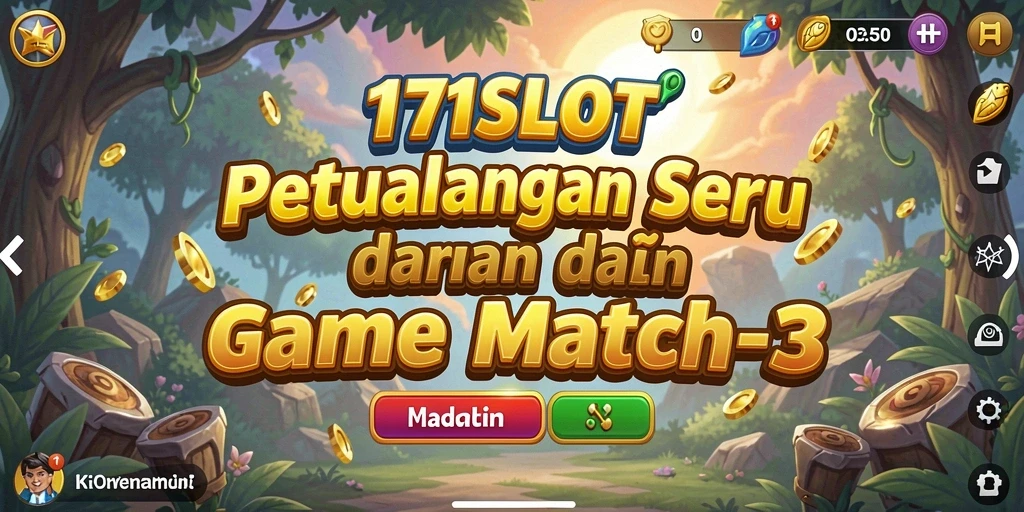 Gameplay menarik dari 171SLOT dalam petualangan Match-3.