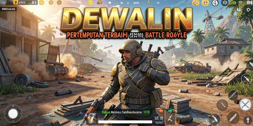 Gambaran utama gameplay DEWALIN yang intens dan menegangkan.