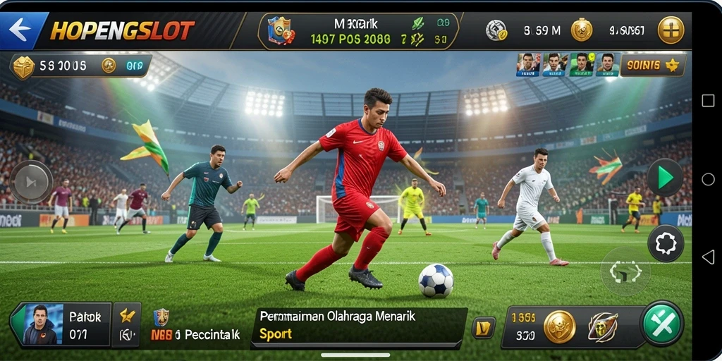 Tampilan gameplay HOPENGSLOT yang menegangkan dan penuh aksi.