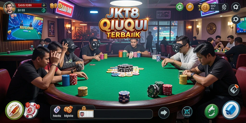 Gameplay QiuQiu yang mendebarkan di JKT8.