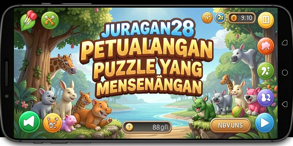 Tangkapan layar JURAGAN28 menampilkan gameplay Puzzle yang menarik dan penuh tantangan.