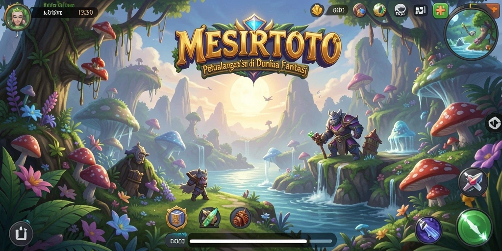 Tangkapan layar gameplay MESIRTOTO yang menunjukkan aksi petualangan seru.