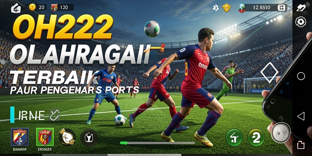 Screenshot gameplay OH222 yang menampilkan aksi seru dalam olahraga.
