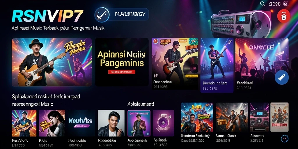 Menampilkan gameplay menarik dari aplikasi musik RSNVIP7.